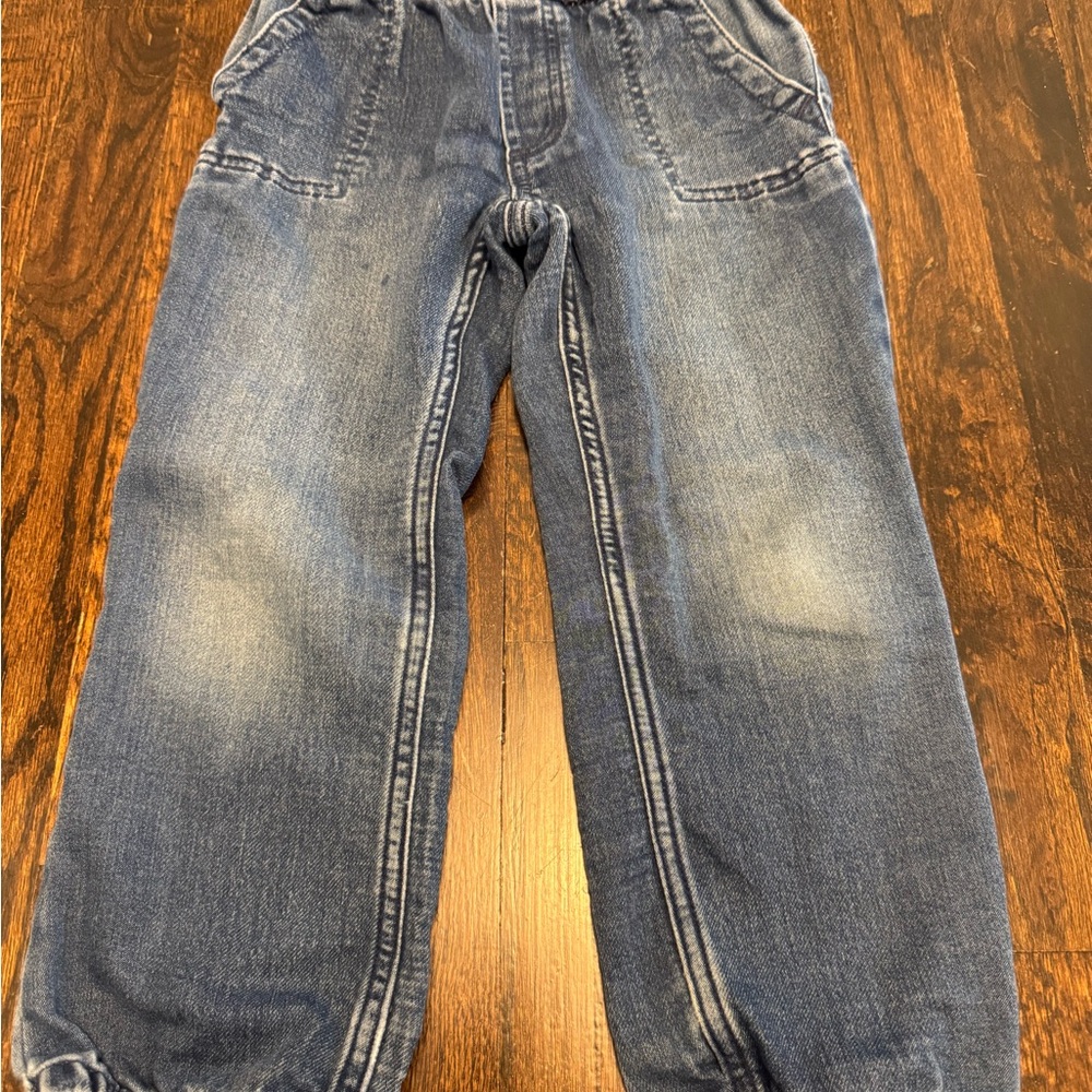 Gap - Boys Stylish Pull-On Blue Denim Joggers - 4T